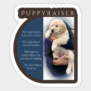 Puppyraiser Love Sticker